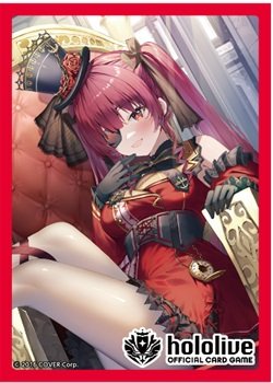 画像1: （本商品をご注文の際は入金期限にご注意ください）【hololive OFFICIAL CARD GAME】 オフィシャルホロカスリーブ Vol.6『宝鐘マリン』