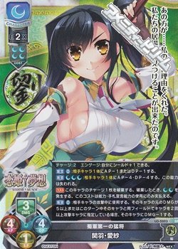 画像1: 【SR】蜀軍第一の猛将 関羽・愛紗