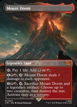 画像1: ☆特殊枠【英語】滅びの山/Mount Doom