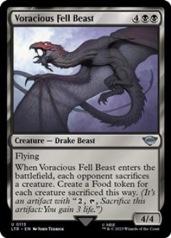 画像1: 【英語】貪欲なる忌まわしき獣/Voracious Fell Beast