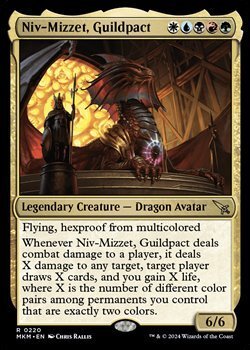 画像1: 【英語】ギルドパクト、ニヴ＝ミゼット/Niv-Mizzet, Guildpact