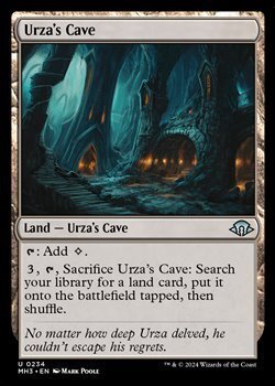 画像1: 【英語Foil】ウルザの洞窟/Urza's Cave