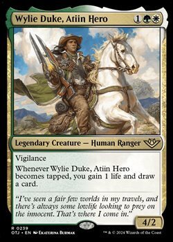 画像1: 【英語】アティインの英雄、ワイリー・デューク/Wylie Duke, Atiin Hero