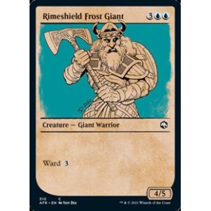 画像: ☆特殊枠【英語】霧氷盾のフロスト・ジャイアント/Rimeshield Frost Giant