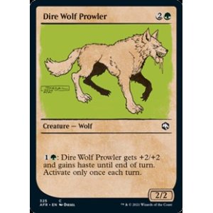 画像: ☆特殊枠【英語】うろつくダイア・ウルフ/Dire Wolf Prowler