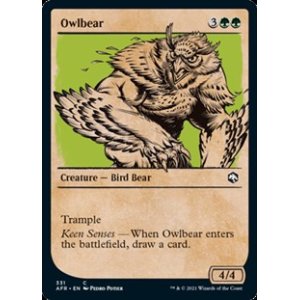 画像: ☆特殊枠【英語】アウルベア/Owlbear