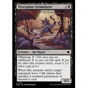 画像: 【英語】茨鎧の威嚇者/Thornplate Intimidator