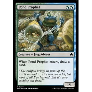 画像: 【英語Foil】池の預言者/Pond Prophet