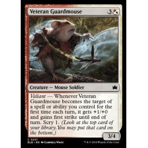 画像: 【英語】古参の護衛鼠/Veteran Guardmouse