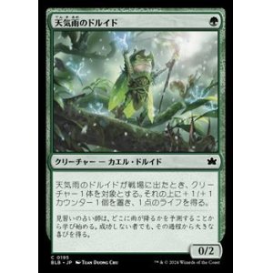 画像: 【日本語】天気雨のドルイド/Sunshower Druid