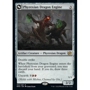 画像: 【英語】ファイレクシアのドラゴン・エンジン/Phyrexian Dragon Engine