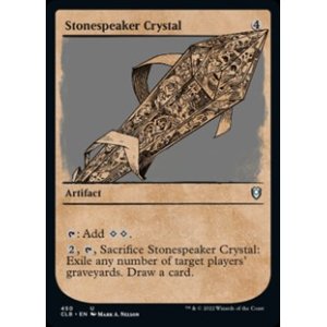 画像: ☆特殊枠【英語】ストーンスピーカー・クリスタル/Stonespeaker Crystal