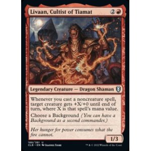 画像: 【英語】ティアマトの信者、リヴァーン/Livaan, Cultist of Tiamat