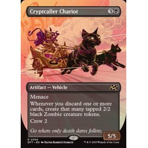 画像: ☆特殊枠【英語】墓所呼びの戦車/Cryptcaller Chariot