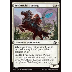 画像: 【英語】煌々野の野生馬/Brightfield Mustang