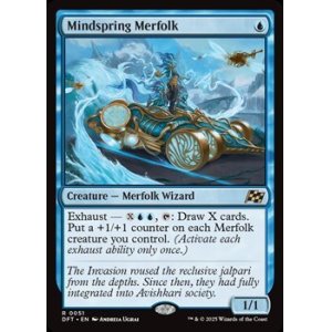 画像: 【英語】思考の泉のマーフォーク/Mindspring Merfolk