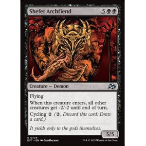 画像: 【英語】シェフェトの大悪鬼/Shefet Archfiend