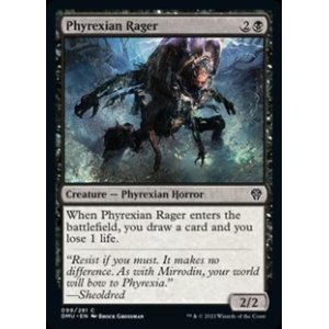 画像: 【英語】ファイレクシアの憤怒鬼/Phyrexian Rager