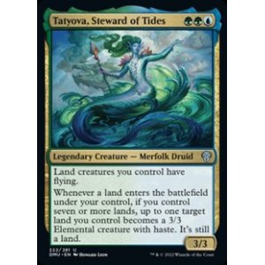 画像: 【英語】潮に仕えるもの、タトヨヴァ/Tatyova, Steward of Tides