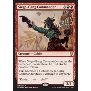 画像: 【英語】包囲攻撃の司令官/Siege-Gang Commander