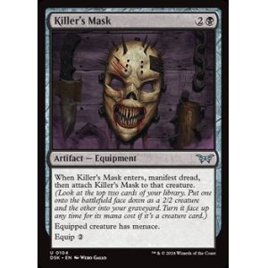 画像: 【英語Foil】殺人鬼の仮面/Killer's Mask