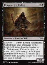 画像: 【英語Foil】復活した崇拝者/Resurrected Cultist