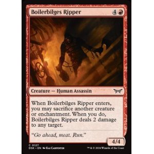 画像: 【英語Foil】ボイラービルジの切り裂き魔/Boilerbilges Ripper