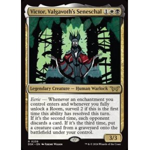 画像: 【英語Foil】ヴァルガヴォスの執事長、ヴィクター/Victor, Valgavoth's Seneschal