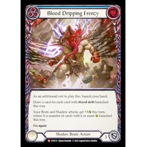 画像: 【EN Rainbow Foil】Blood Dripping Frenzy