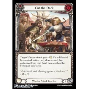 画像: 【EN Rainbow Foil】Cut the Deck(106)