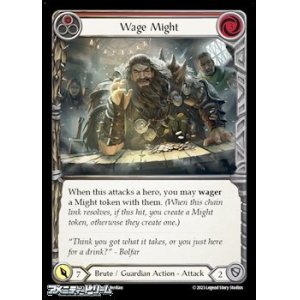 画像: 【EN Rainbow Foil】Wage Might(149)