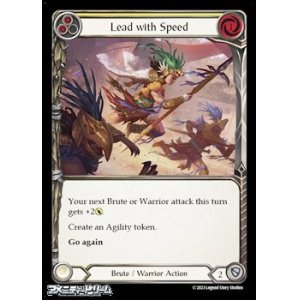 画像: 【EN Rainbow Foil】Lead with Speed(173)