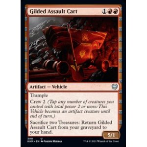 画像: ☆特殊枠【英語】金の突撃車/Gilded Assault Cart