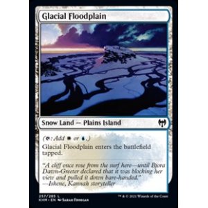 画像: 【英語】氷河の氾濫原/Glacial Floodplain