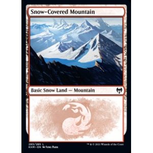 画像: 【英語】冠雪の山/Snow-Covered Mountain(No.283)