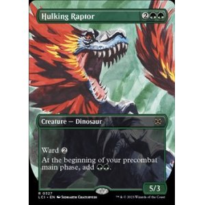 画像: ☆特殊系【英語】巨体の猛竜/Hulking Raptor