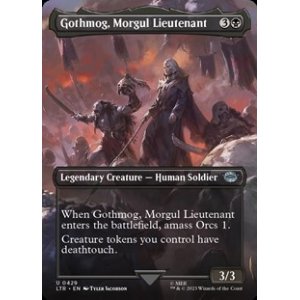 画像: ☆特殊枠【英語】モルグルの副官、ゴスモグ/Gothmog, Morgul Lieutenant