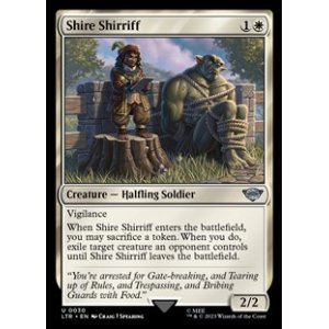 画像: 【英語】ホビット庄の庄察/Shire Shirriff