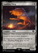 画像: 【英語】うなる魔狼/Snarling Warg