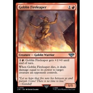 画像: 【英語】火を飛び越えるゴブリン/Goblin Fireleaper