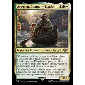 画像: 【英語】一行のリーダー、アラゴルン/Aragorn, Company Leader