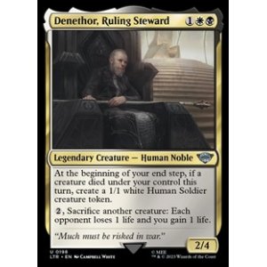 画像: 【英語】統治する執政、デネソール/Denethor, Ruling Steward