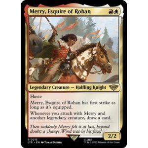 画像: 【英語】ローハン王家の小姓、メリー/Merry, Esquire of Rohan