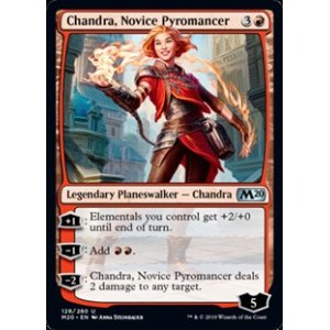 画像: 【英語】新米紅蓮術師、チャンドラ/Chandra, Novice Pyromancer