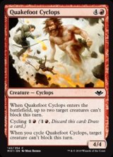 画像: 【英語】震足サイクロプス/Quakefoot Cyclops