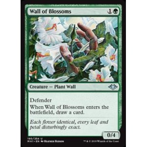 画像: 【英語】花の壁/Wall of Blossoms