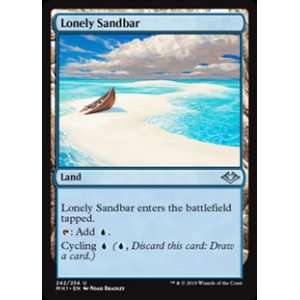 画像: 【英語】孤立した砂州/Lonely Sandbar