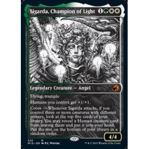 画像: ☆特殊枠【英語】光の勇者、シガルダ/Sigarda, Champion of Light