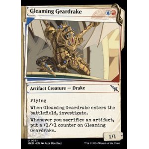 画像: ☆特殊枠【英語】煌く機械ドレイク/Gleaming Geardrake