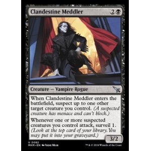 画像: 【英語Foil】秘密裏の干渉者/Clandestine Meddler